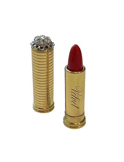 Happy Peppy Red Luxury Satin Lipstick - Lucille Ball Inspired Lipstick